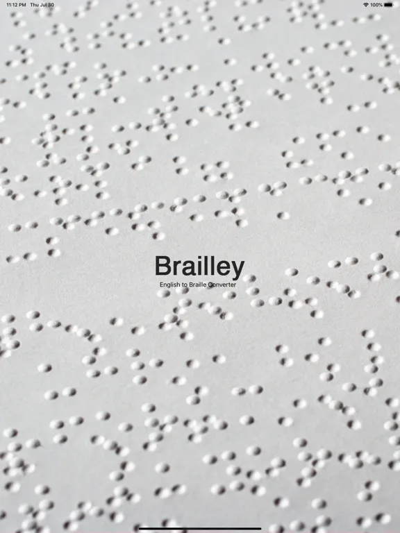 Brailley iPad  Screenshots