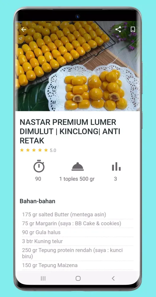 Resep Kue Kering Lengkap Lezat Ekran Görüntüleri