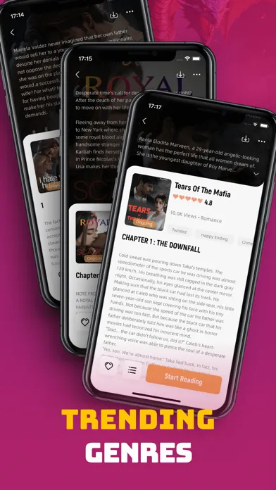 Capturas de pantalla de TopStories-A Virtual Library