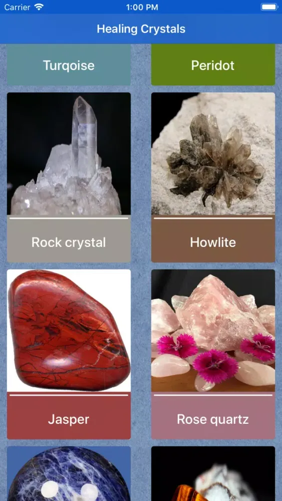 Healing stones سکرین شاٹس