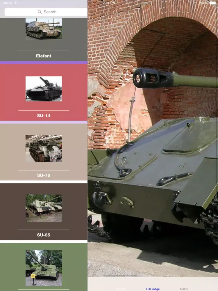 Tank destroyers of WW2 iPad  Screenshots