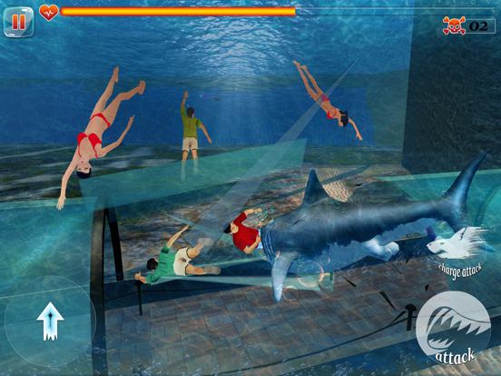 Scary Shark Unleashed 3D iPad  Screenshots