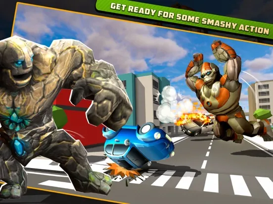 Smashy BigFoot Gorilla iPad 应用截图