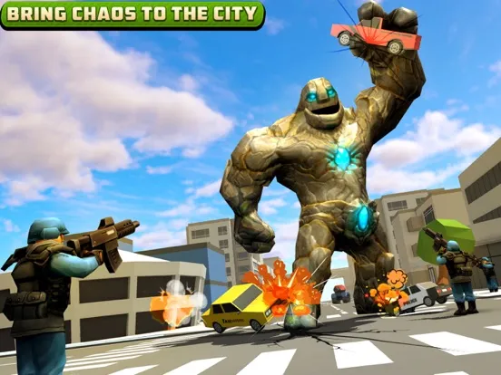 Smashy BigFoot Gorilla iPad 应用截图