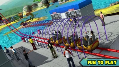 Capturas de pantalla de Theme Park Roller Coaster Ride