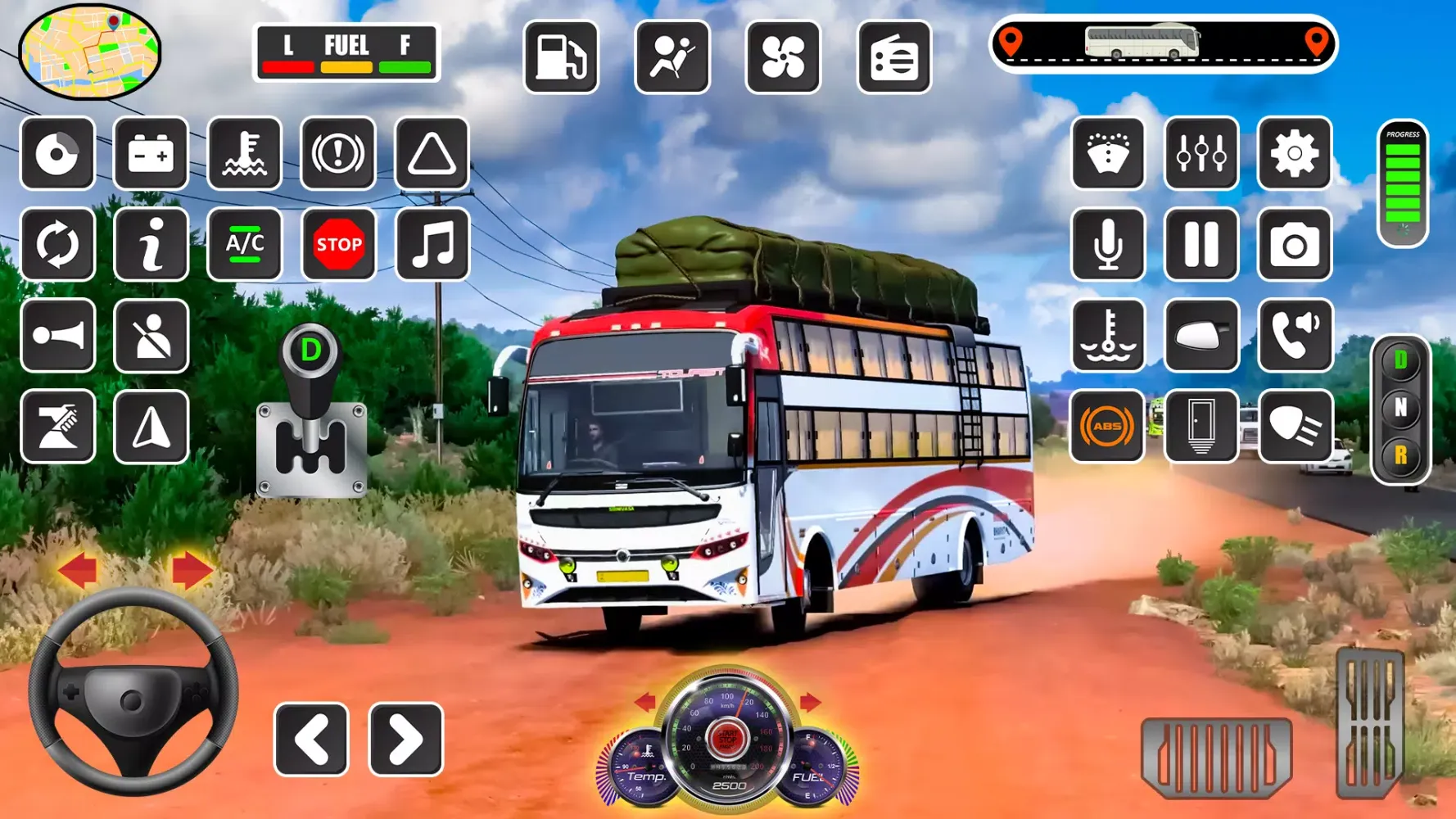 Offroad Bus Indian Bus Games Screenshots