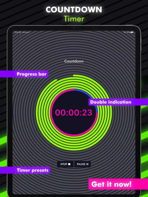 Top Timer - HIIT, Tabata, EMOM iPad  スクリーンショット
