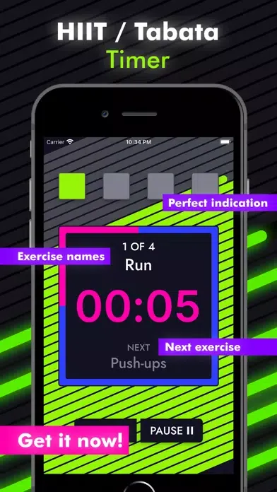 Top Timer - HIIT, Tabata, EMOM スクリーンショット