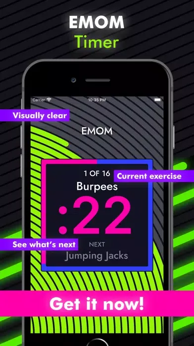 Top Timer - HIIT, Tabata, EMOM スクリーンショット