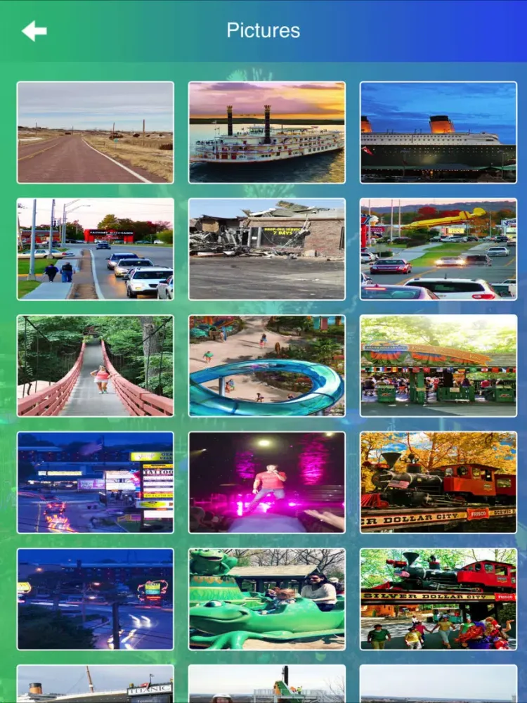 Branson City Guide iPad 应用截图