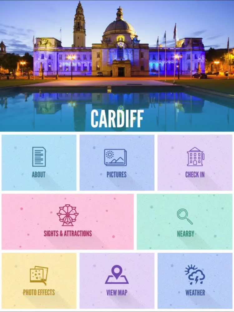 تصاویر Visit Cardiff iPad 