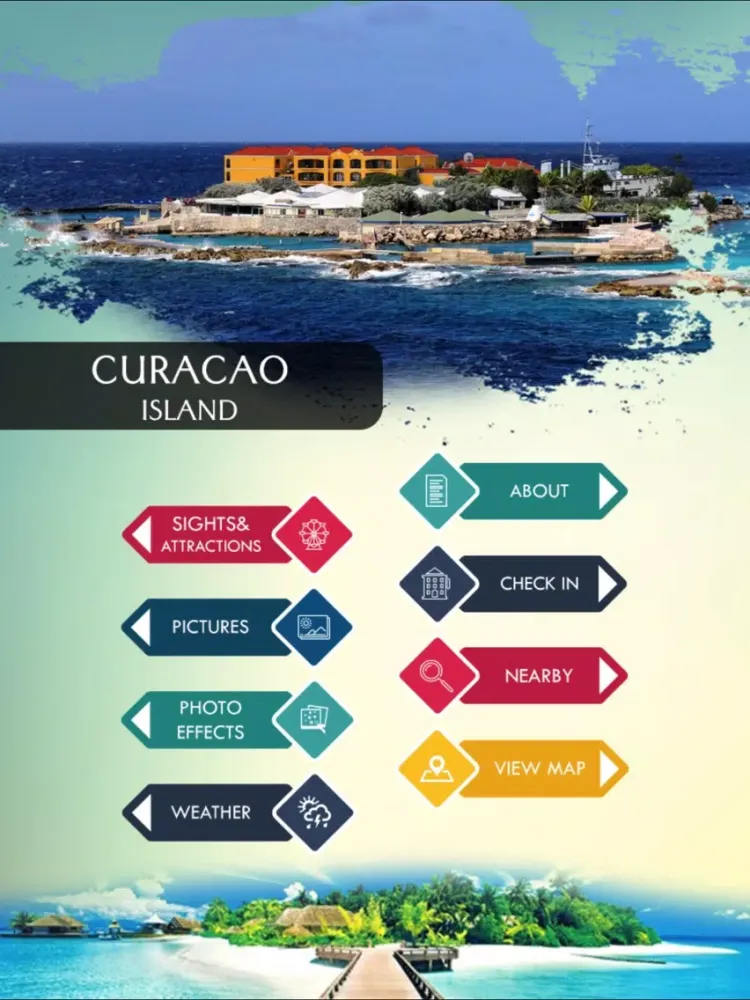Curacao Island Tourism iPad  Screenshots
