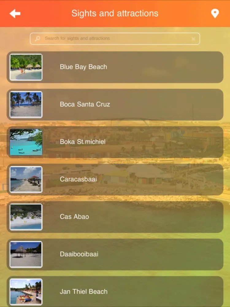 Curacao Island Tourism iPad  Screenshots