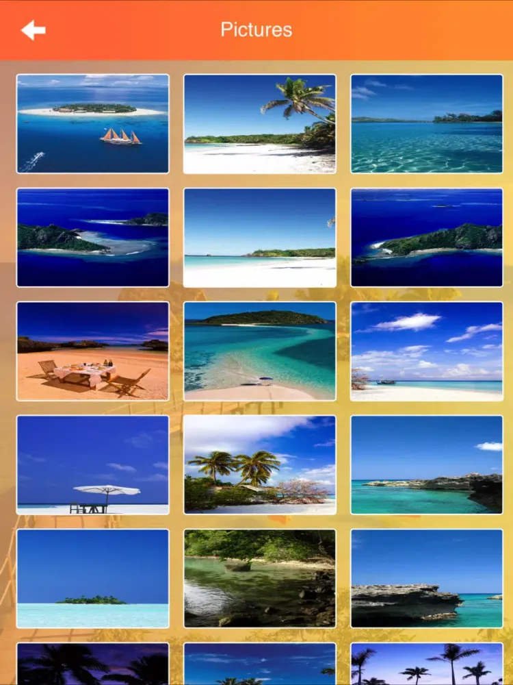 Fiji Islands Travel Guide iPad 应用截图