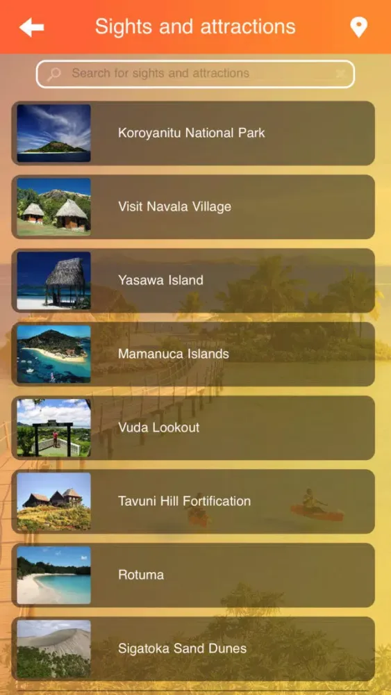 Fiji Islands Travel Guide应用截图