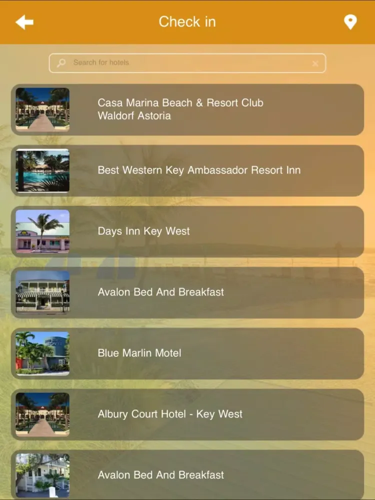 Tangkapan skrin Key West Travel Guide iPad 