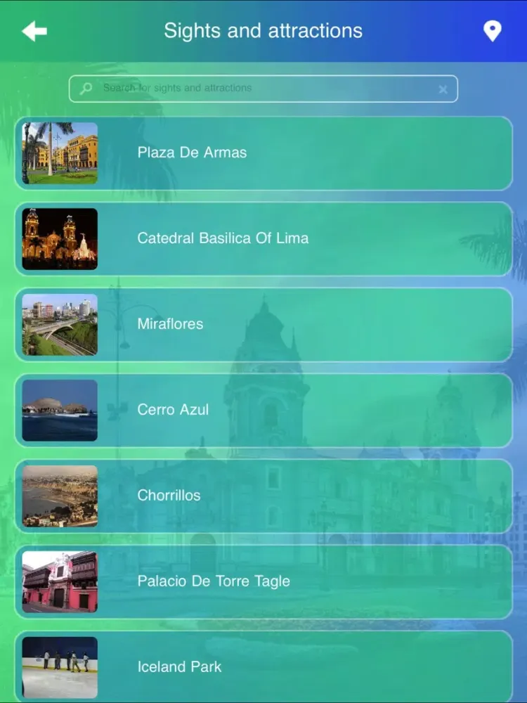 تصاویر Lima Things To Do iPad 