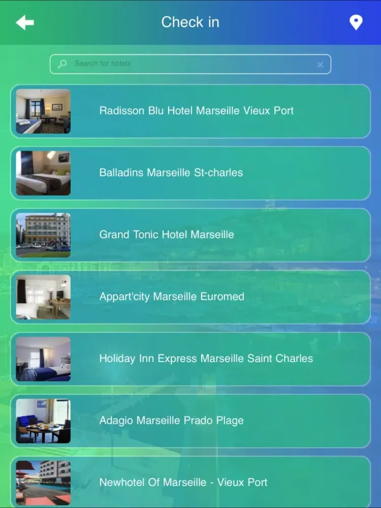 Ảnh chụp màn hình của Marseille Tourism iPad 