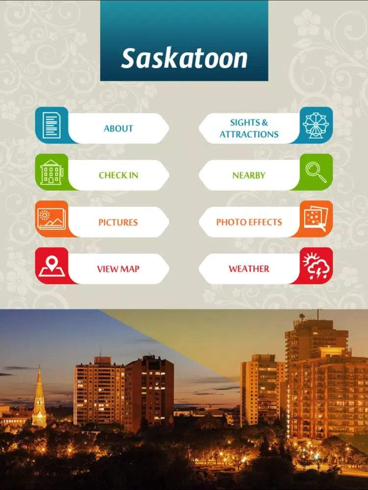 Saskatoon Tourism iPad  Ekran Görüntüleri