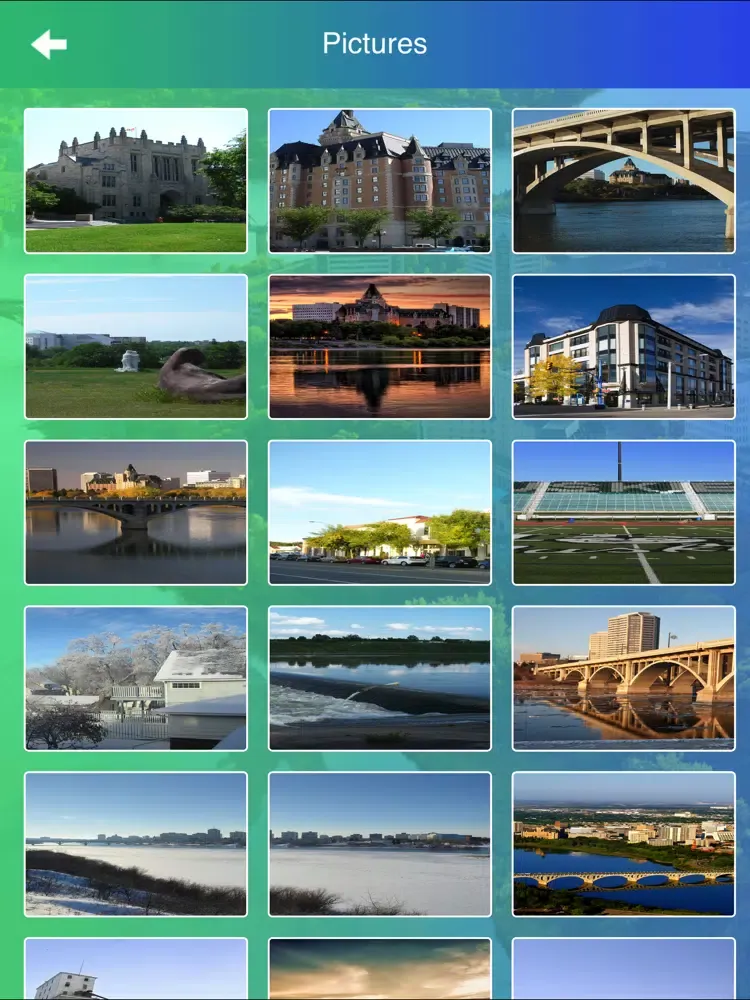 Saskatoon Tourism iPad  Ekran Görüntüleri
