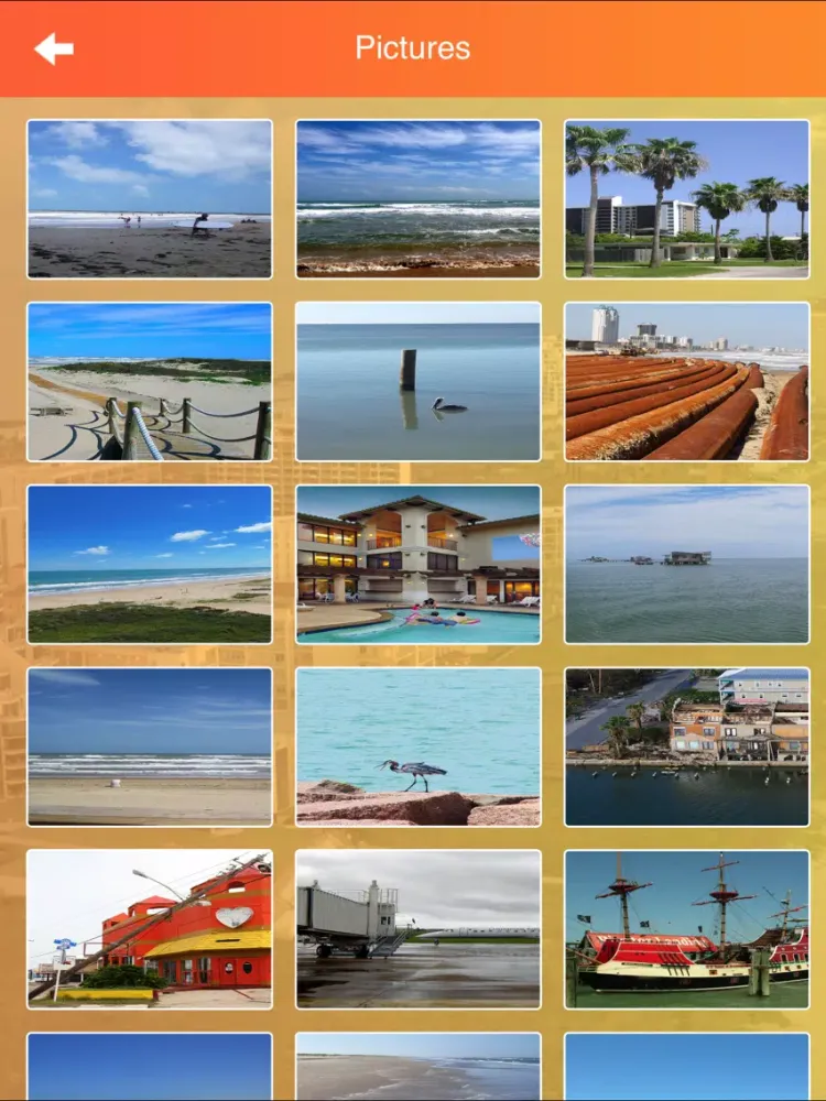 Zrzuty ekranu South Padre Island Tourism iPad 