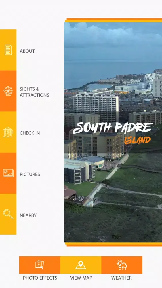 Zrzuty ekranu South Padre Island Tourism