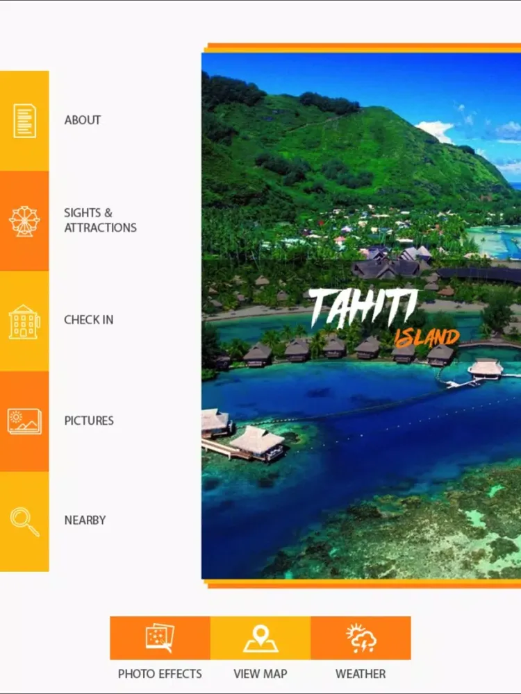 Capturas de pantalla de Tahiti Island Vacation Guide iPad 