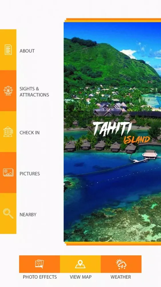 Capturas de pantalla de Tahiti Island Vacation Guide