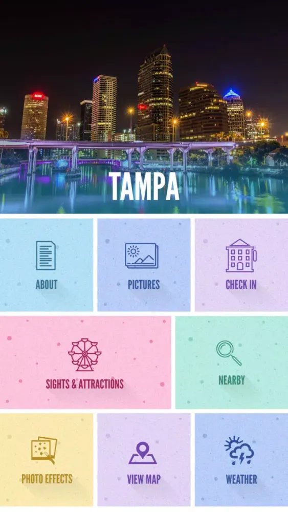 Zrzuty ekranu Visit Tampa
