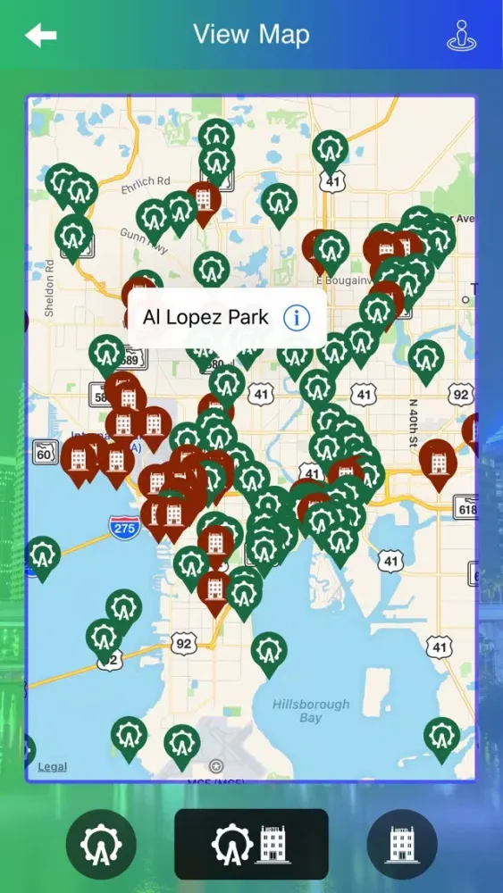 Zrzuty ekranu Visit Tampa