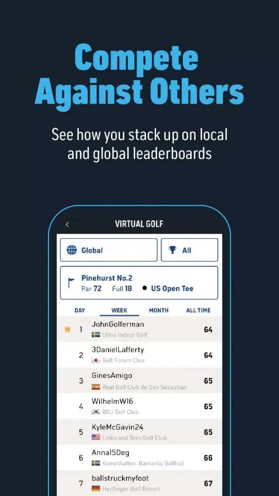 Toptracer Range Ekran Görüntüleri