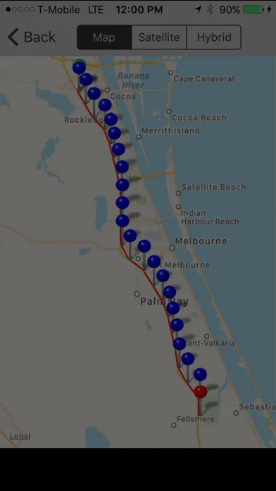 TopTracking Mobile Screenshots