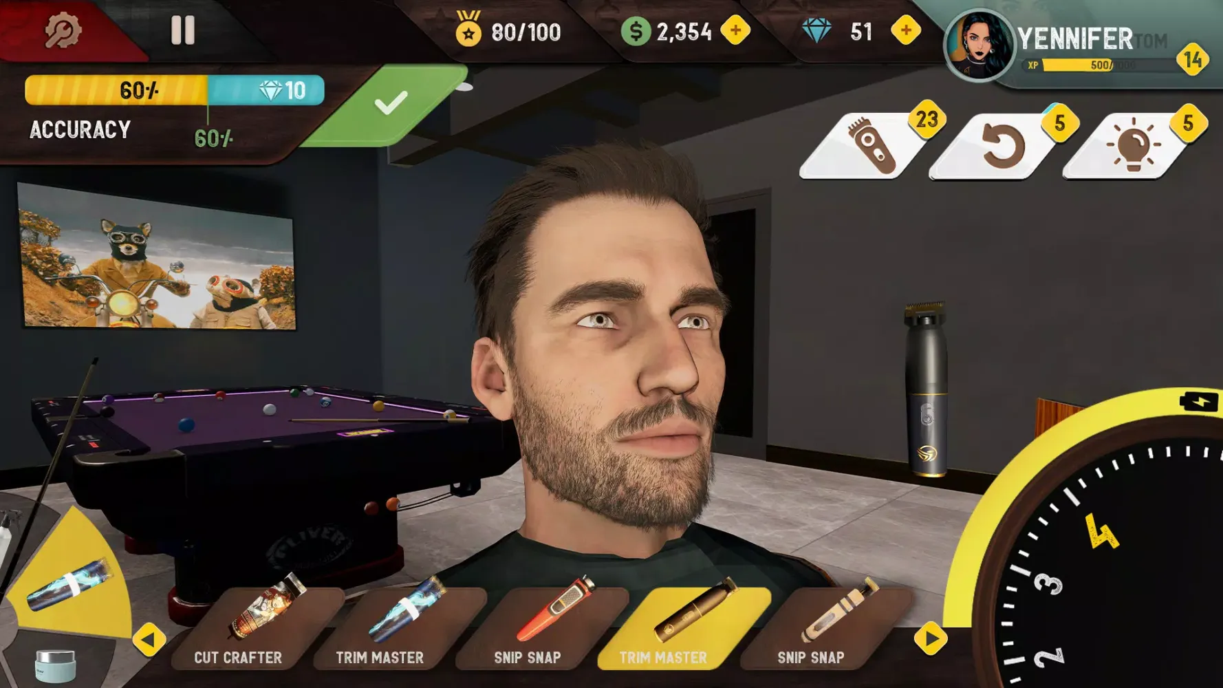 Barber Shop-Hair Cutting Game Screenshots