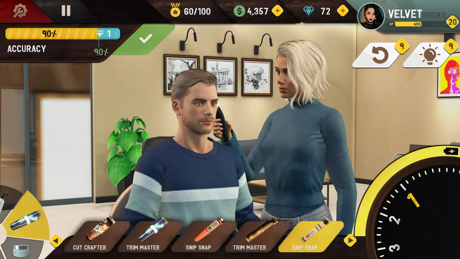 Barber Shop-Hair Cutting Game Screenshots