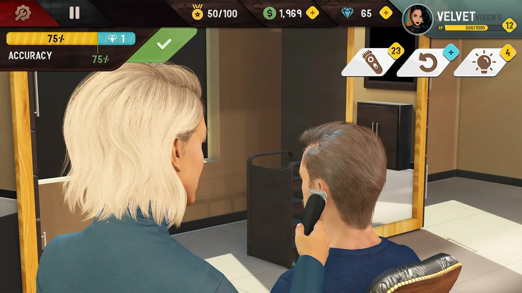 Barber Shop-Hair Cutting Game Screenshots