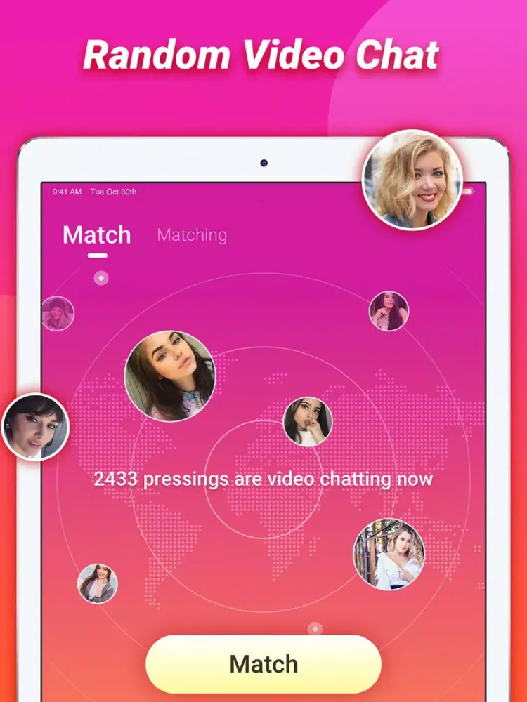 Zrzuty ekranu TopU—Let's video chat iPad