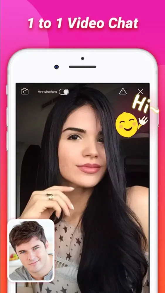 Zrzuty ekranu TopU—Let's video chat
