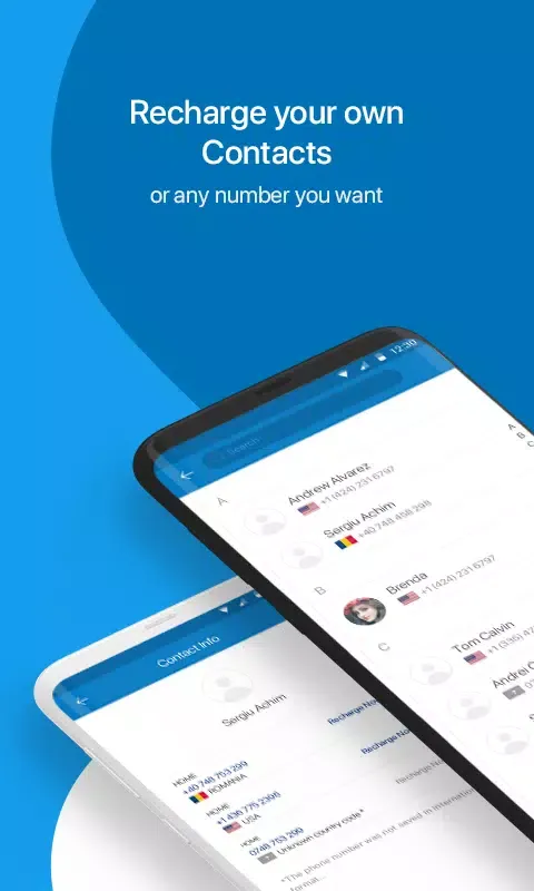 Screenshot di TopUp