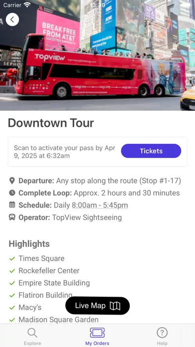 Screenshot di TopView Sightseeing