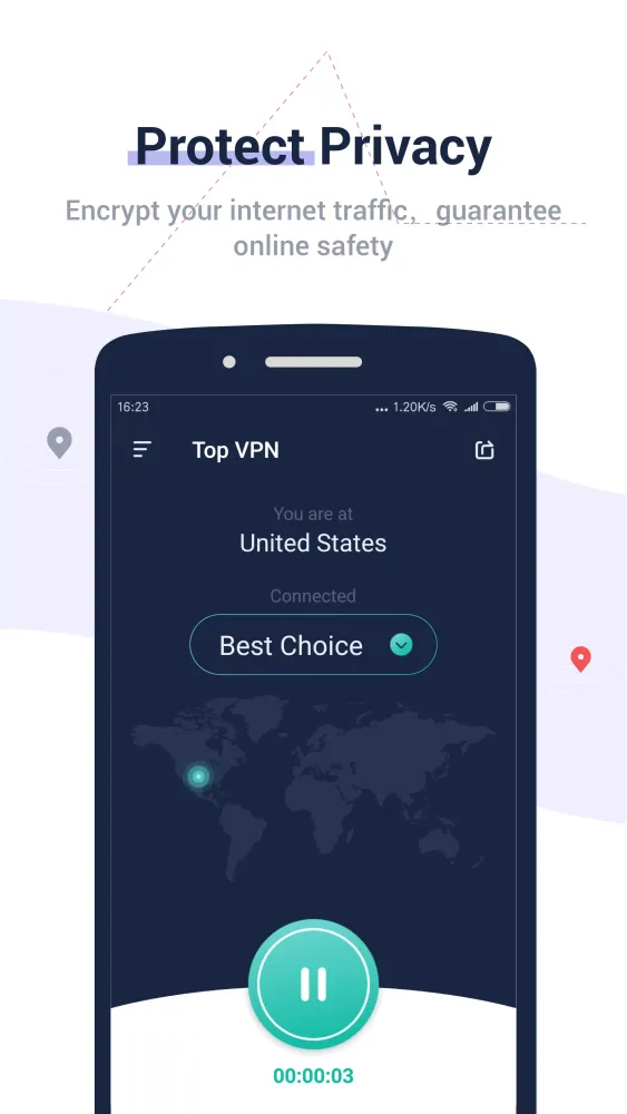 Tangkapan layar Top VPN