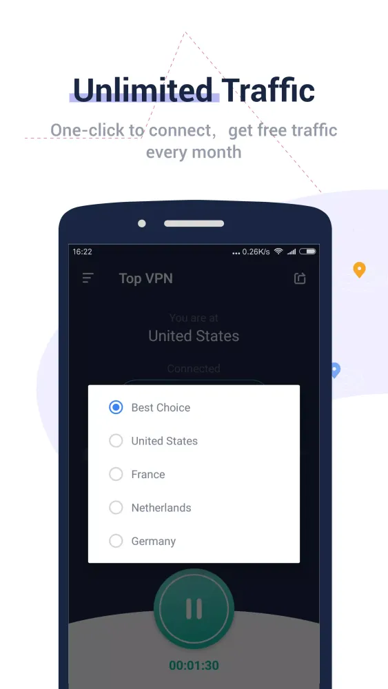 Tangkapan layar Top VPN