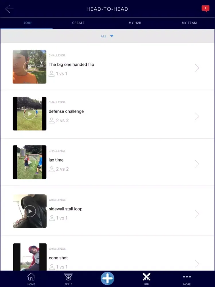 Captures d'écran de TopYa! Lacrosse iPad 