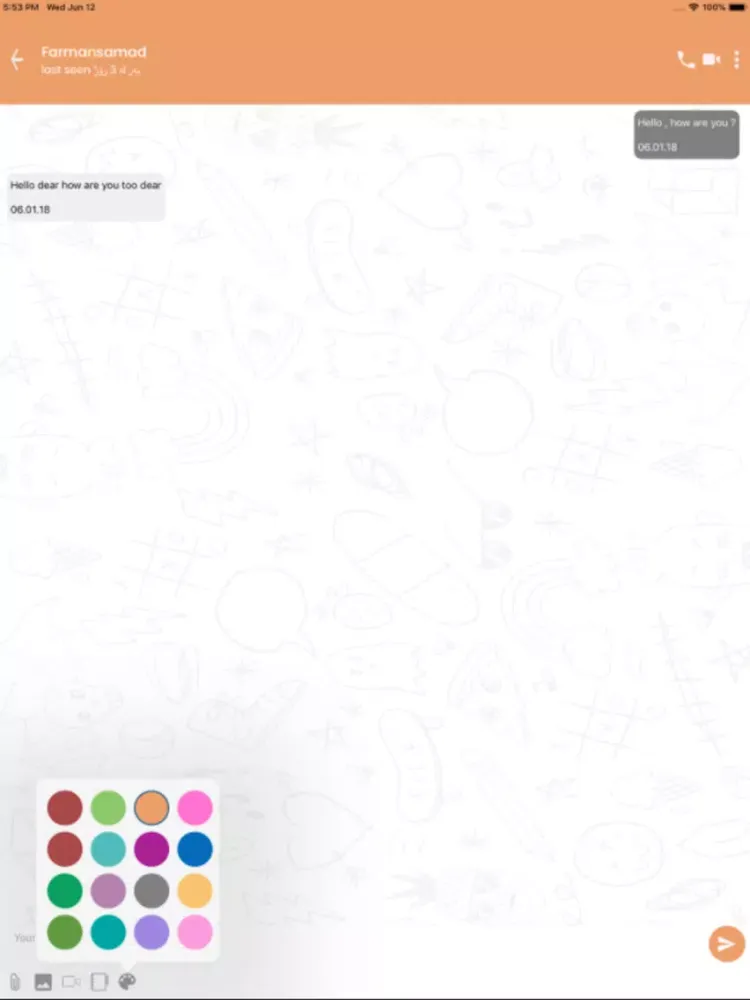 Capturas de tela do Tormix Messenger iPad 