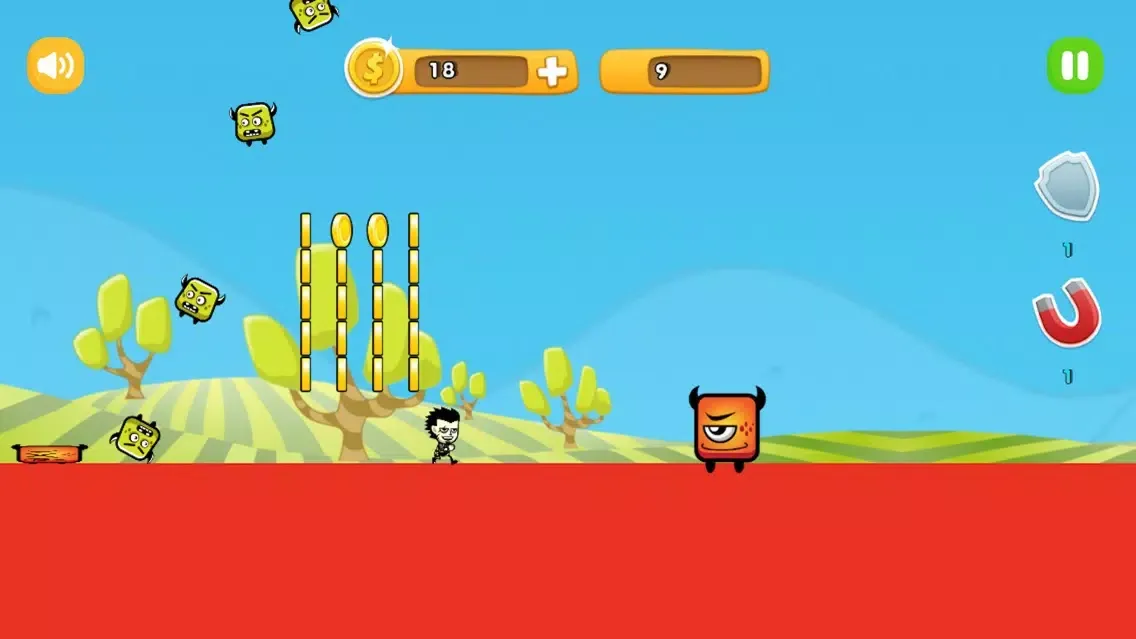 Capturas de tela do Run Nin
