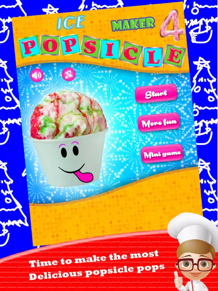 Frozen Ice Popsicles Maker 4 iPad  স্ক্রিনশট