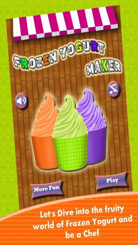 Скриншоты Frozen Yogurt Maker Fruity Fun