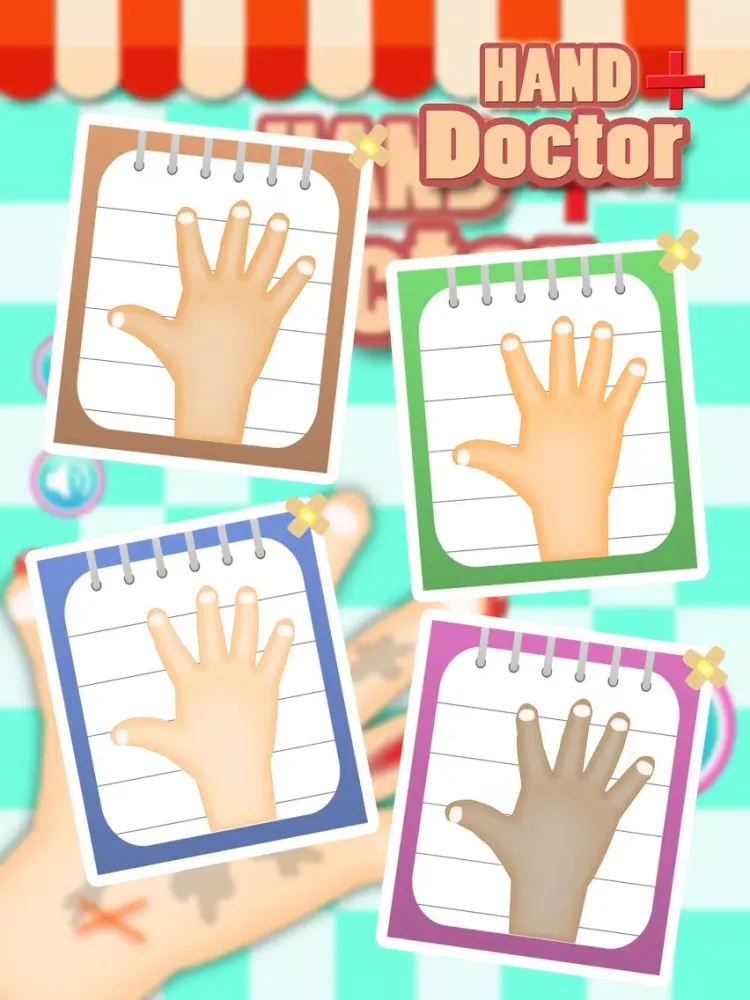 Ảnh chụp màn hình của Kids Hand Doctor Treatment iPad 