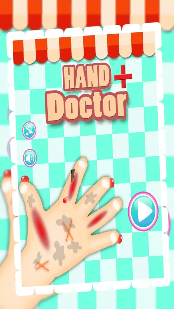 Ảnh chụp màn hình của Kids Hand Doctor Treatment