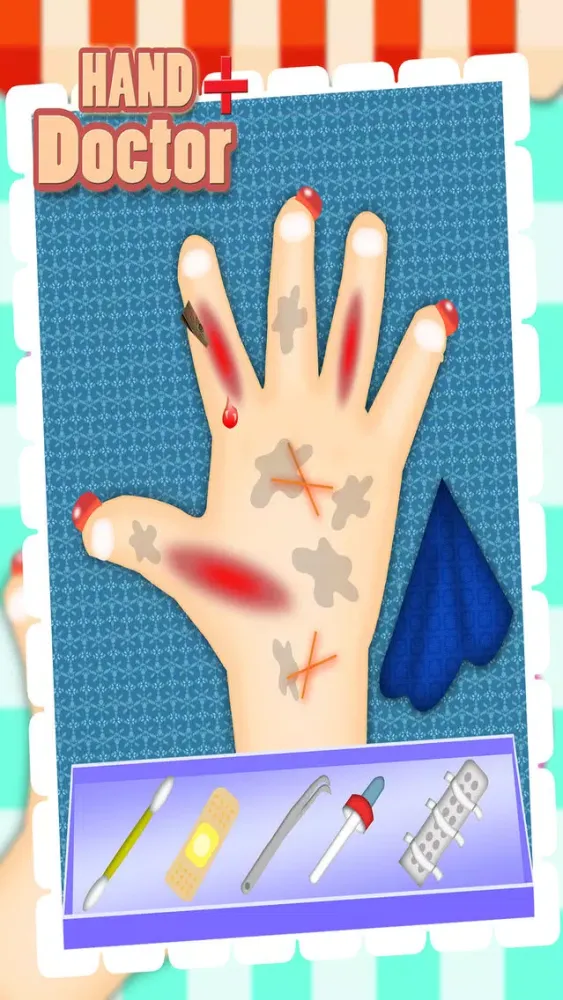 Ảnh chụp màn hình của Kids Hand Doctor Treatment