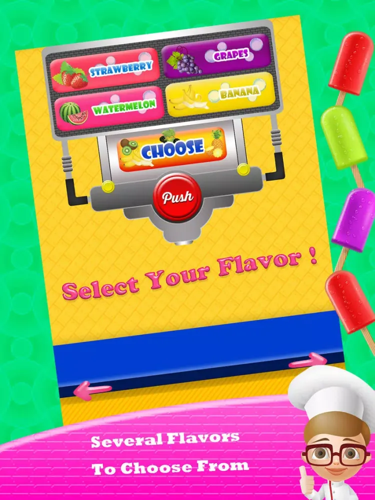 Tangkapan skrin Ice Candy Maker4-Kids Babies iPad 